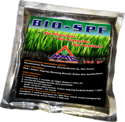 BIO SPF merupakan pupuk hayati yang dapat berfungsi sebagai : -Bio Fertilizer - Bio Stimulant - Bio Protectant